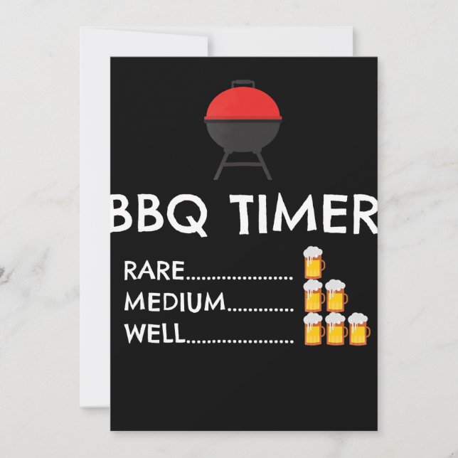 BBQ |BBQ Timer Barbecue Funny Grill Grill Cadeau (Devant)