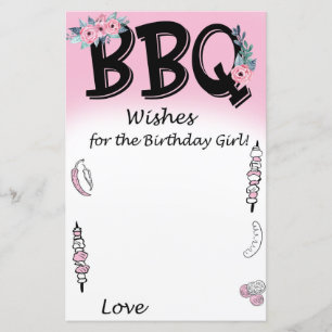 BBQ Wives for the anniversaire girl game
