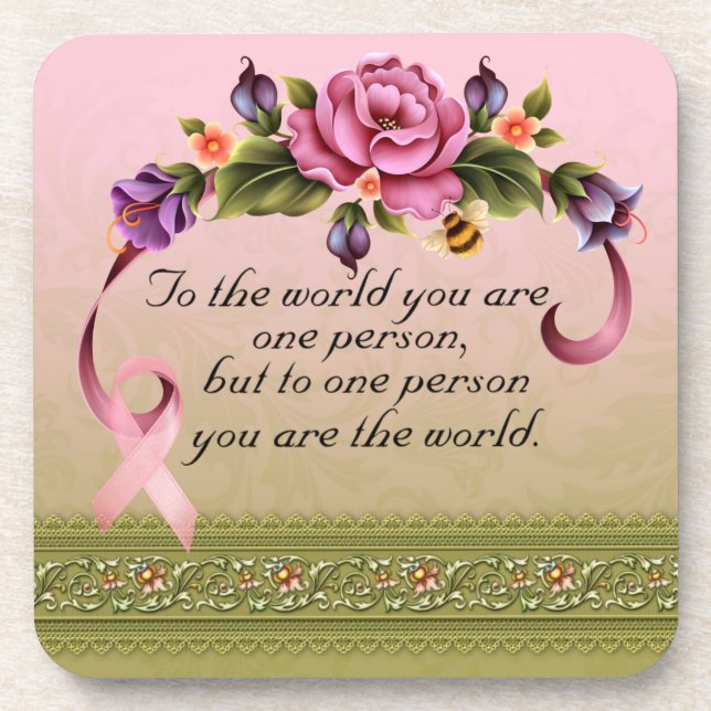 BCA dessous de verre en plastique/dossier en liège (Devant)