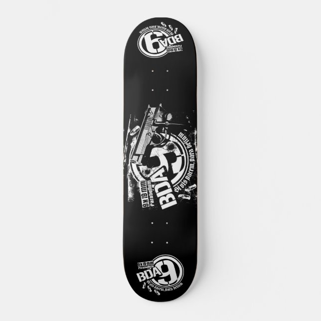 BDA 9 Skateboard Deck Skateboard (Recto)
