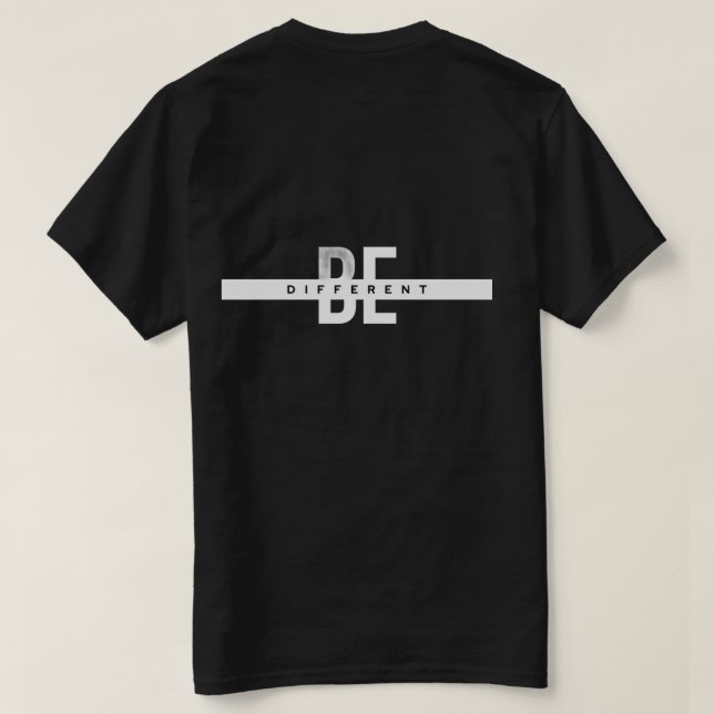 Be Different | Motivational Typography T-Shirt (Design dos)