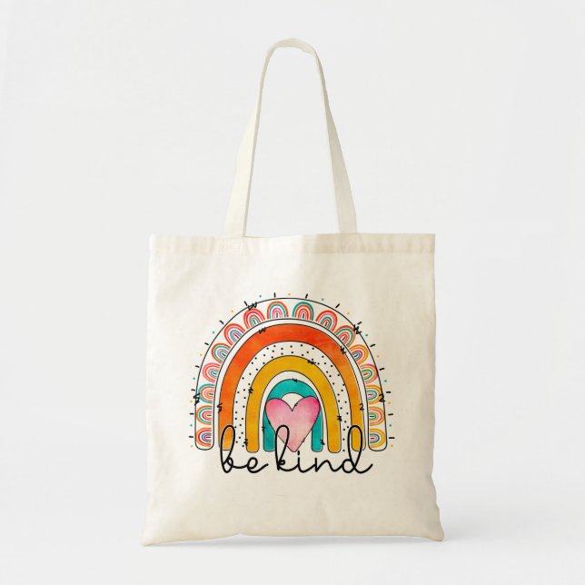 Be Kind Rainbow Sac fourre-tout (Devant)