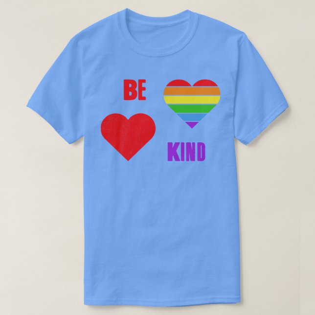 Be Kind Tshirt LGBT Pride LGBTQ Supporter Pride M (Design devant)