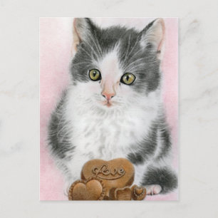 Be my kitty cat Carte postale