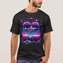 Be My Player 2 Retrowave Valentine's Day T-Shirt