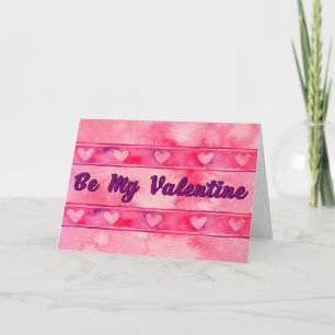 Be My Valentine - Carte de voeux