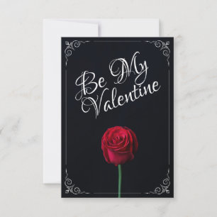 Be My Valentine - Rose rouge foncé