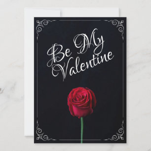 Be My Valentine - Rose rouge foncé