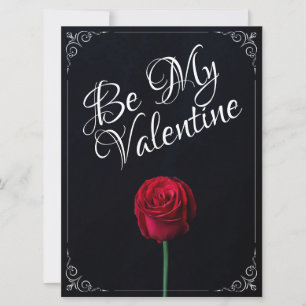 Be My Valentine - Rose rouge foncé