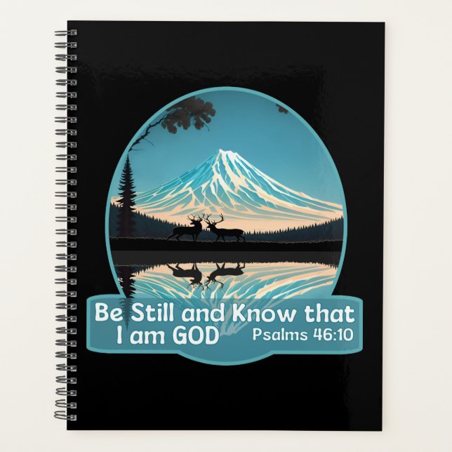 Be still and know that I am God Bible Verse (Devant)