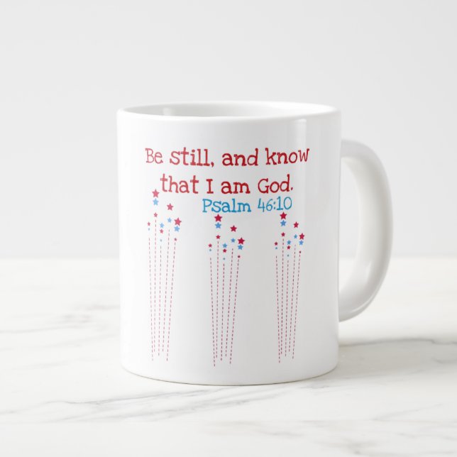 Be Still - Jumbo Mug (Devant droit)