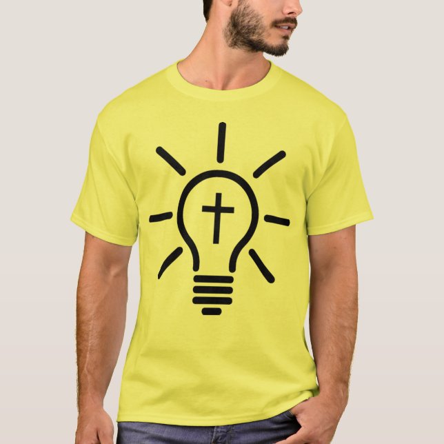 Be The Light And Shine T-Shirt (Devant)