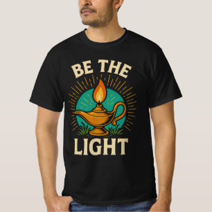 Be the Light - Inspirational T-Shirt Design