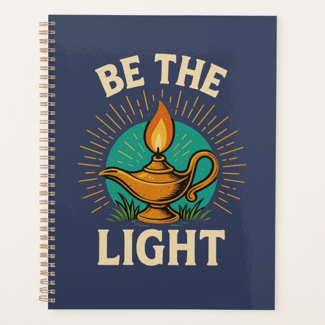Be the Light - Inspirational T-Shirt Design (Devant)