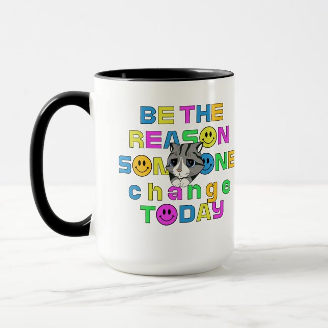 be the reason someone change today tea mug (Gauche)