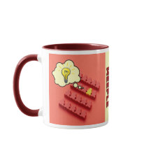 Be Yellow Meeple Game Designer Coffee Mug