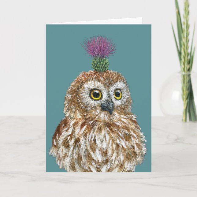 Bea la carte de hibou (Devant)