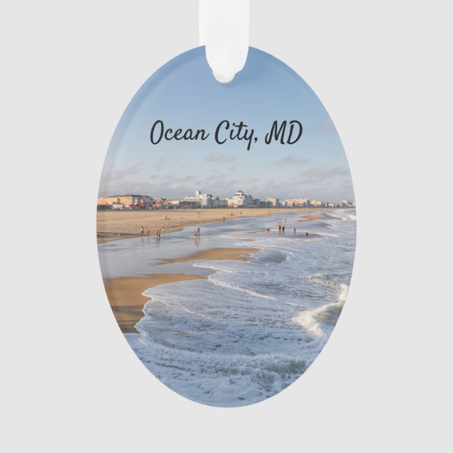 Beach at Ocean City (devant)