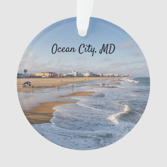 Beach at Ocean City (devant)