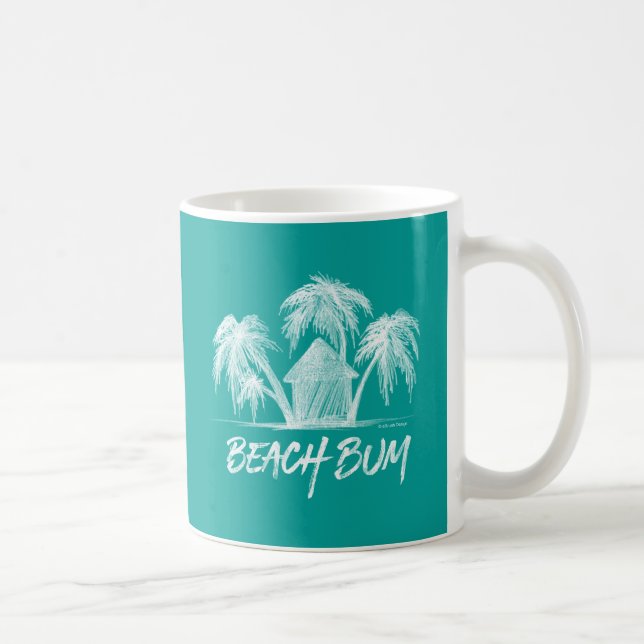 Beach Bum Coffee Mug (Droite)