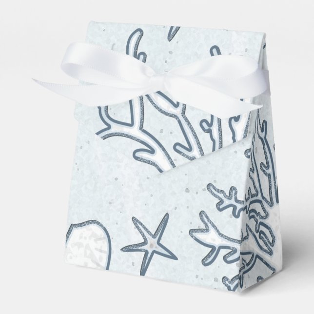 Beach Coral Reef Sea Shell & Starfish Ballotins (Verso)