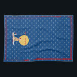 Beach Days Golden Christmas Whales Serviette de cu<br><div class="desc">Ces Golden Retrievers s'amusent à la plage le jour de Noël sur cette serviette de cuisine est sûr d'apporter des sourires aux amoureux de les chiens ce Noël. Magasinez la ligne avec Naptown Tails!</div>