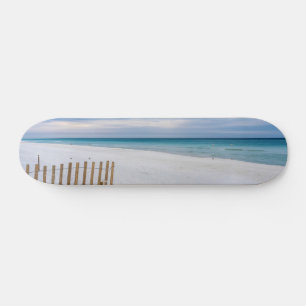 Beach Fence Morning Destin Floride Skateboard