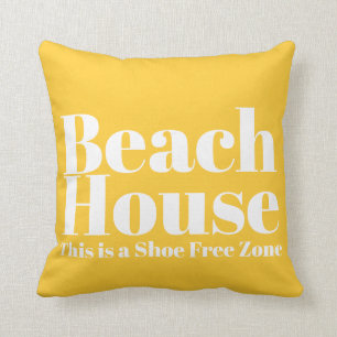 Beach House Chaussure Free Zone Coussin