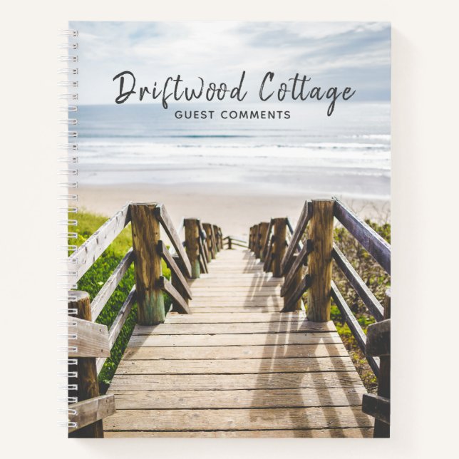 Beach House Vacances Commentaires Livre d'invités (Devant)