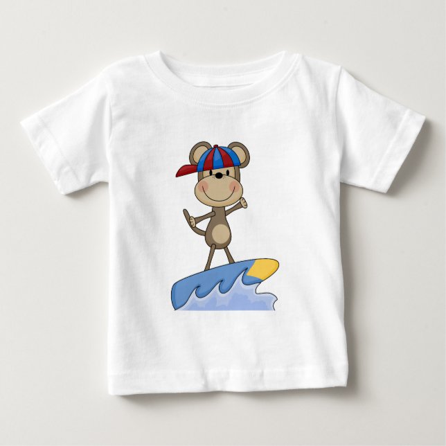 Beach Monkey - T-shirts et cadeaux de surf (Devant)