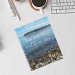 Beach Pebbles Time and Tide Chaucer Quote<br><div class="desc">This monthly/weekly calendar planner keeps all your up-coming activities and schedules organized in one, handy place and features the photo image of a scenic seascape and beach pebbles along with a popular quote by Geoffrey Chaucer that reads, "Time and tide wait for no man." Select your planner style and wire...</div>