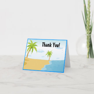 Beach Pool Party Merci Carte de note