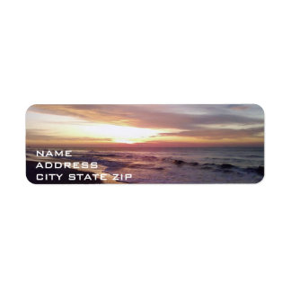 ****BEACH SLEVER**** ÉTIQUETTE DE ADRESSE
