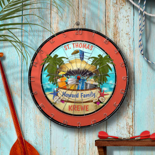 Beach Tiki Bar Cible de flechettes