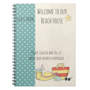 Beach Vacances Home Maison Livre d'Invité Connexio
