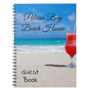 Beach Vacation Accueil Journal Livre d'invité Loca