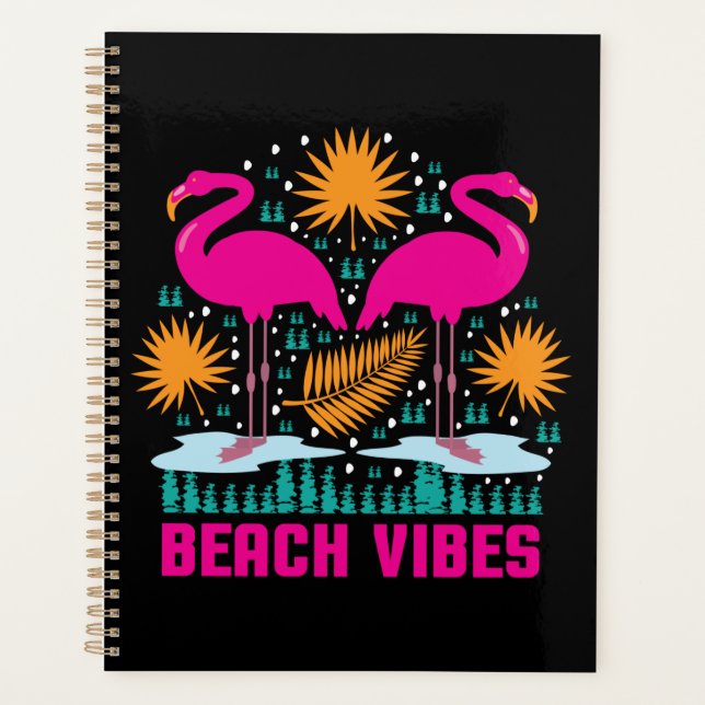 Beach Vibes Flamants roses roses-19501 (Devant)