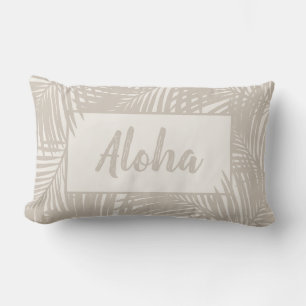 Beacht Dreams Tropical Palm Leaf Motif Coussin