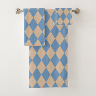 Beachy Blue et Tan Harlequin