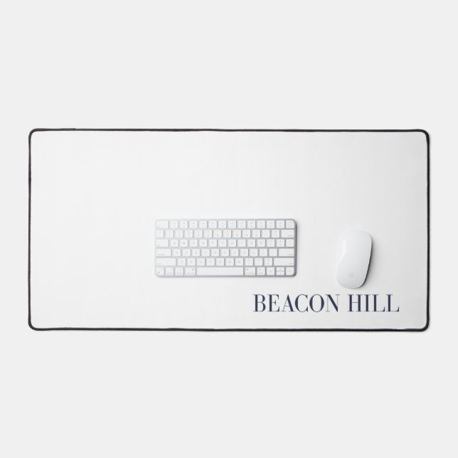 Beacon Hill Boston Desk Pad | Massachusetts (Clavier et souris)