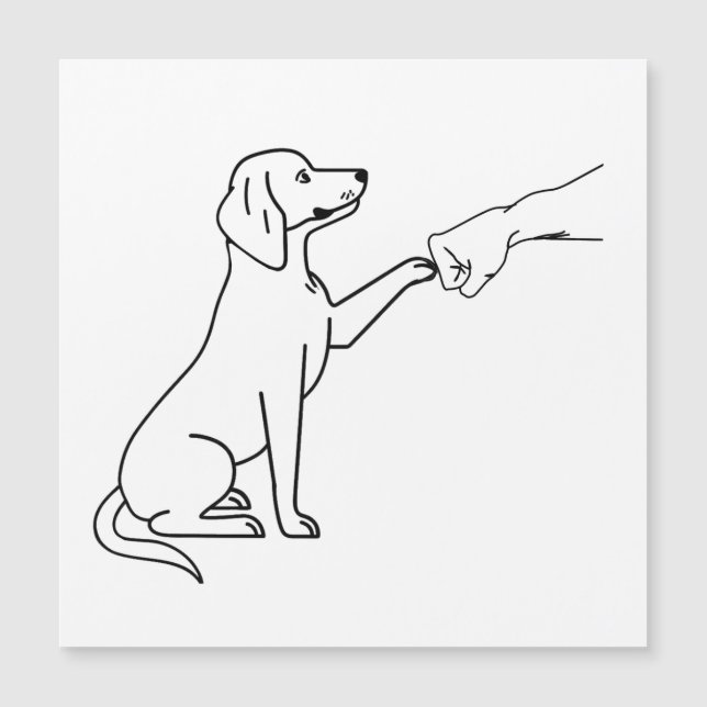  Beagle Fist Bump | Dog Lover Gift | Funny Beagle  (Devant)