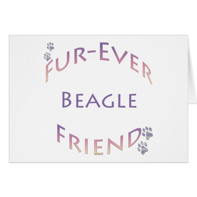 Beagle Furever (Devant horizontal)