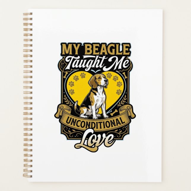 Beagle m'a appris l'amour inconditionnel Chien Cœu (Devant)