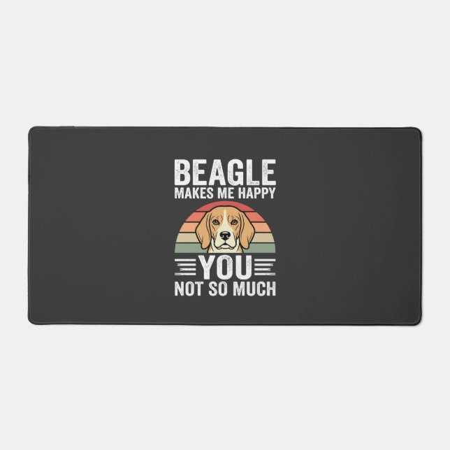 Beagle Me Rend Heureux Amateur De Chien (Recto)