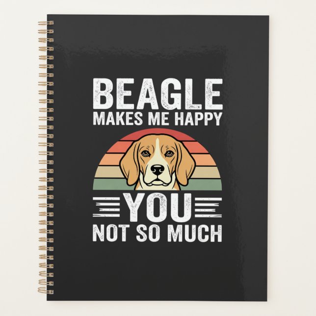 Beagle Me Rend Heureux Amateur De Chien (Devant)