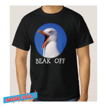 Beak De Mouette Fab Drôle T-Shirt De Blague