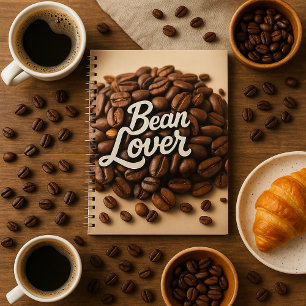Bean Lover Coffee Beans Spiral Planner