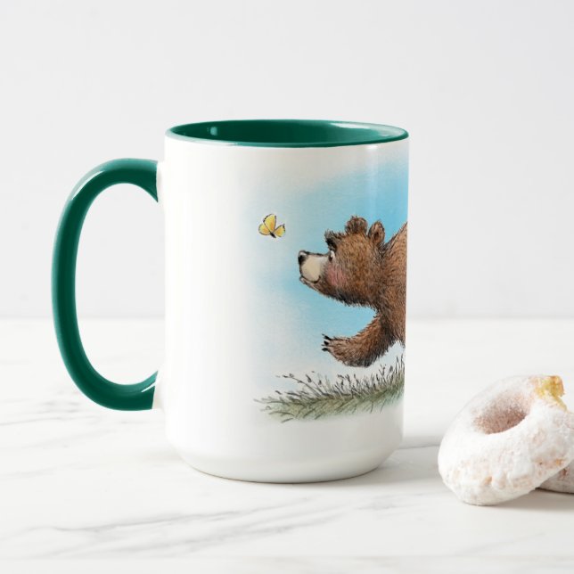 Bear and Butterfly Mug (Avec donut)
