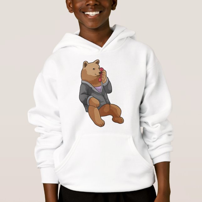 Bear as Secretary with Phone (Devant)