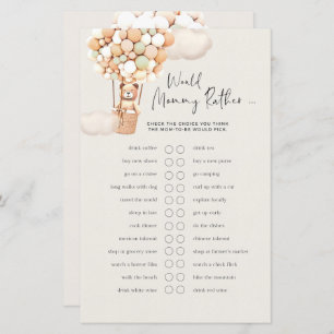 Bear Baby Game - Est-Ce Que Maman Plairait?